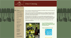 Desktop Screenshot of dandjcateringservice.com